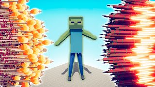 MINECRAFT ZOMBIE GIANT vs 2x EVERY GOD  TABS  Totally Accurate Battle Simulator 2024 [upl. by Akerehs553]