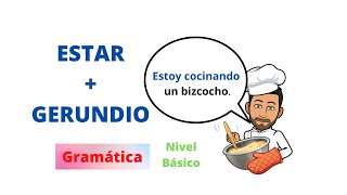 ✅Verbo ESTAR  GERUNDIO en Español✅ Gramática Nivel Básico Aprender Español💯 Spanish Lessons [upl. by Eras162]