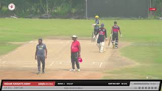 ONDERJ PREMIER LEAGUE  INDIAN KNIGHTS ARMY VS THARROS CRICKET CLUB [upl. by Niatirb971]