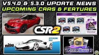 CSR Racing 2  Nilu27 12Cilindri amp more  v540 amp v530 Update News [upl. by Anitan]