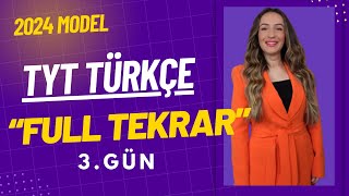 2024 TYT Türkçe Full Tekrar Kampı  ANLATIM BİÇİMLERİ 3GÜN tyttürkçefulltekrar [upl. by Yniffit]