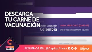 ¿Cómo descargar el carnet de vacunación digital en Colombia [upl. by Salguod]