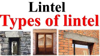 Define lintel  Types of lintels  What is lintel [upl. by Pieter]