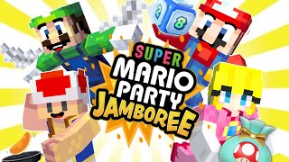 SUPER MARIO PARTY JAMBOREE IN MINECRAFT 🎲🎉 [upl. by China596]