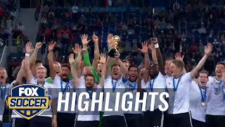 Chile vs Germany  2017 FIFA Confederations Cup Final Highlights [upl. by Einwat1]