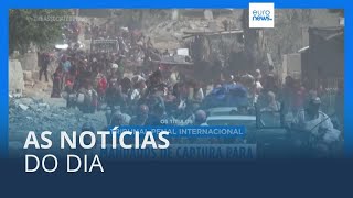 As notícias do dia  22 novembro 2024  Manhã [upl. by Anatola]