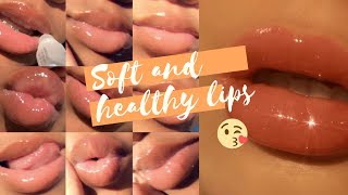 how to get SOFT  PLUMP amp HEALTHY LIPS💋 [upl. by Aneram]