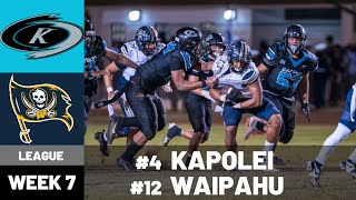 Kapolei vs Waipahu  Hawaii Football 2024 [upl. by Holtz]