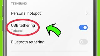 USB tethering not working  Fix USB tethering in Realme phones  USB tethering [upl. by Cirderf166]