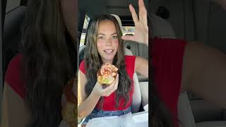 A solid Lobstah roll hits the spot eatingshow mukbang foodreview lobsterroll fastfood [upl. by Dnomhcir]