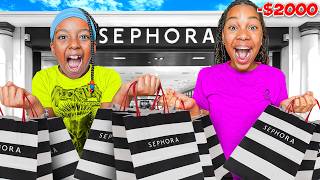 I BOUGHT My DAUGHTERs DREAM SEPHORA ORDERS no budget [upl. by Lenes]