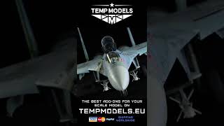 Welcome to the world of TempModels A scale model fighter jet with the best addons on the market [upl. by Jezabel]