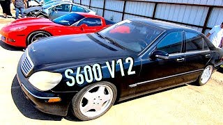 Buying a 1680 IAA 2001 Mercedes S600  Does it run PT1 [upl. by Buchheim206]