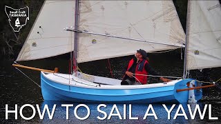 Ep 10  HOW TO SAIL A YAWL on board a Welsford Navigator [upl. by Annek]