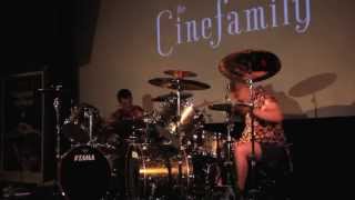 THE MELVINS  DALE CROVER VS COADY WILLIS  Drum Battle Live  The Cinefamily  Los Angeles 2012 [upl. by Alac]