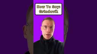 How To Say GRINDAVIK icelandic [upl. by Starla]