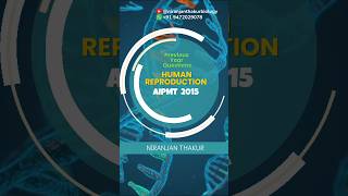 PYQs AIPMT  2015  Human Reproduction [upl. by Zedekiah220]