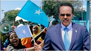 DAAWO Farmaajo Taageero Shacab Ayuu Heestaa Lakin Mw Xasan Shacabka Ma Jecla Wuu Fashilmay WAREYSI [upl. by Loraine]