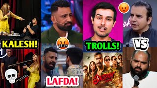 LAFDA EVERYWHERE 😳 Rajat Dalal in Bigg Boss Kunal Vs Bhavish Dhruv Rathee Indias got Latent [upl. by Swec]