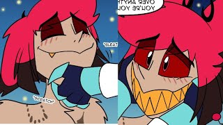 Alastor gets some much needed affirmation  Hazbin Hotel Comic Dub [upl. by Imuy]