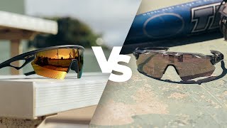 Oakley Sphaera VS Radar EV Path – Shield Sunglass Comparison  SportRx [upl. by Neneek]