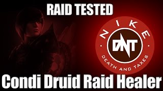 DnT Condition Damage Druid Healer Build Guide for Raids [upl. by Dyche]