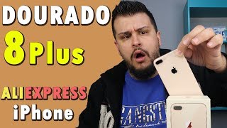 Comprei Um iPhone 8 PLUS no ALIEXPRESS e Olha Como Veio [upl. by Uyerta]