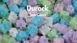 Durock Sea Glass Linear Switch  Sound Test [upl. by Kylstra950]