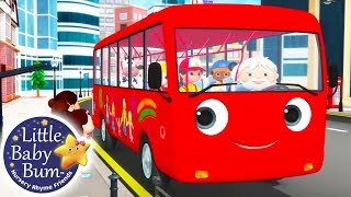 Wheels on The Bus  Little Baby Bum  Nursery Rhymes for Babies  ABCs and 123s  Cartoons [upl. by Ahsikram]