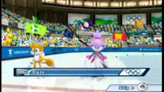 Mario amp Sonic at the 2010 Olympic Winter Games Festival Mode Tails  Pt 718 [upl. by Grantland]