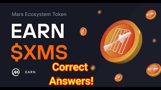 CoinMarketCap MARS Ecosystem Learn And Earn Quiz Answers [upl. by Farly]