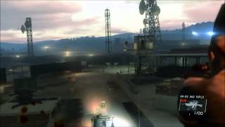 MGS V GZ  Intel Operative Rescue  Fastest Shooting of all Moai [upl. by Pul230]