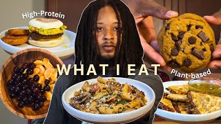 What I Eat In A Day  Plant Based Recipes  HighProtein Healthy Recipes [upl. by Brunn96]