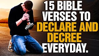 Gods Bible Promises To Decree and Declare Over Your Life [upl. by Essirahc]