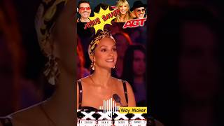 Americas got talent 🇺🇸 Powerful Audition Performance quot WAY MAKERquot music agt [upl. by Roderich]