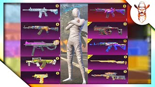 JAZZED’s 1 UC INVENTORY  PUBG MOBILE [upl. by Nylakcaj]