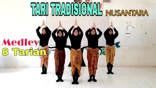 TARI TRADISIONAL MEDLEY NUSANTARA [upl. by Dyer224]