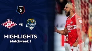 Highlights Spartak vs FC Sochi 10  RPL 201920 [upl. by Suoivatram865]