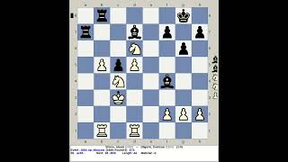 Shirov Alexei vs Gligoric Svetozar  GMA Chess Open 1989 Moscow Russia [upl. by Lowrance941]