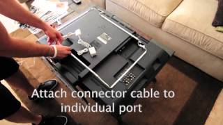 LED TV Backlighting Kit  How To Install [upl. by Anirret121]