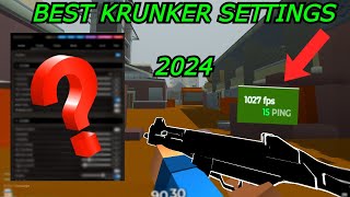 Best Krunker Settings 2024  Pro FPS Guide for Insane Gameplay amp Nukes [upl. by Kowtko]