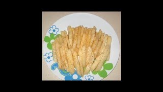 Raw Food Recipe Jicama Fries [upl. by Ennovyahs]