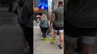 Giant Bodybuilder Walks In Public😲 [upl. by Akym962]