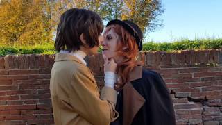 Cosplay Soukoku pocky game [upl. by Orji]