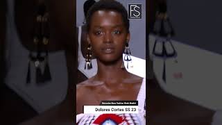 Dolores Cortés Bikini Models Swimwear Fashion Show SS2023 MBFW Madrid FASHION STYLE TV Vertical [upl. by Ahsemal]