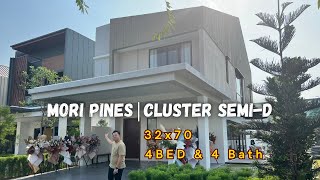 NEW Cluster Semi D in Gamuda Cove  Mori Pines  32 x 70  4 Bed 4 Bath [upl. by Nuahsad516]