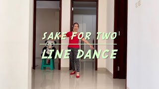 Sake For Two  Line Dance 💃  Phin Sari  November 2024 [upl. by Hyps491]