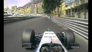 F1 2005 Onboard Raikkonen Monaco [upl. by Gisella345]