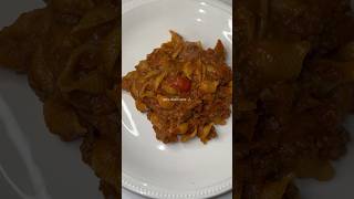 spicy chorizo pasta 🌶️🥵 food cooking recipe pasta foodie cookingchannel [upl. by Ramahs943]