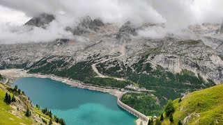 FEDAIA Pass  MARMOLADA Glacier  Dolomites  Italy July 2022 [upl. by Kutzer]